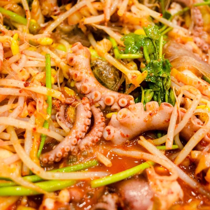 매콤 오징어 왕새우 콩나물찜 키트